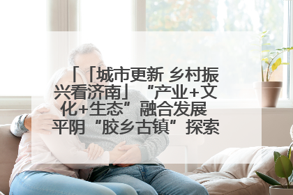 「城市更新 乡村振兴看济南」“产业+文化+生态”融合发展 平阴“胶乡古镇”探索振兴路径成效显著