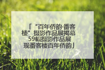 “百年侨韵·番客楼”摄影作品展揭幕 59幅摄影作品展现番客楼百年侨韵