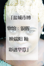 盐城市博物馆：银辉映端阳 釉彩谱华章