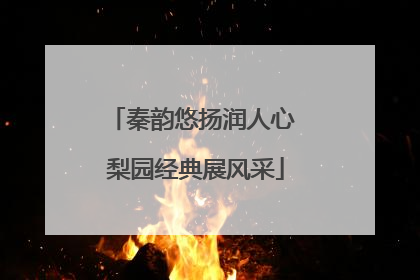 秦韵悠扬润人心 梨园经典展风采