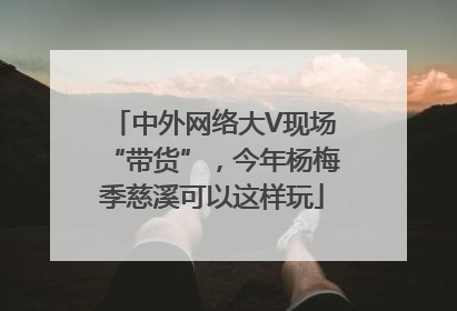 中外网络大V现场“带货”，今年杨梅季慈溪可以这样玩