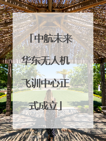 中航未来华东无人机飞训中心正式成立