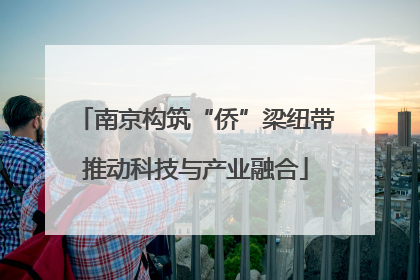 南京构筑“侨”梁纽带推动科技与产业融合