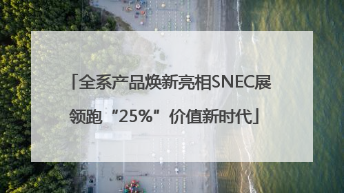 全系产品焕新亮相SNEC展 领跑“25%”价值新时代