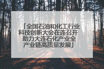 全国石油和化工行业科技创新大会在连召开 助力大连石化产业全产业链高质量发展