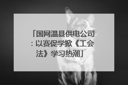 国网温县供电公司：以赛促学掀《工会法》学习热潮