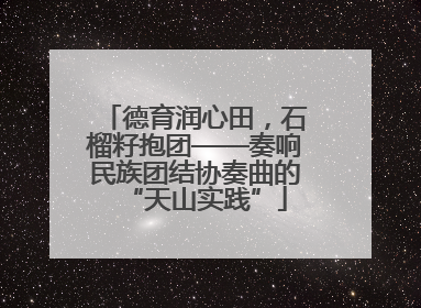 德育润心田，石榴籽抱团——奏响民族团结协奏曲的“天山实践”
