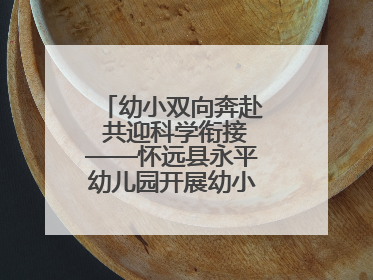 幼小双向奔赴 共迎科学衔接——怀远县永平幼儿园开展幼小衔接专题讲座