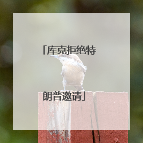 库克拒绝特朗普邀请