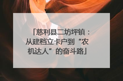 慈利县二坊坪镇：从建档立卡户到“农机达人”的奋斗路