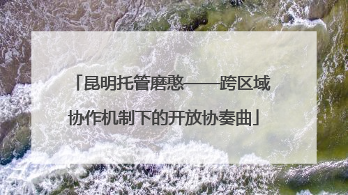 昆明托管磨憨——跨区域协作机制下的开放协奏曲