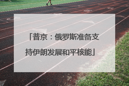 普京：俄罗斯准备支持伊朗发展和平核能