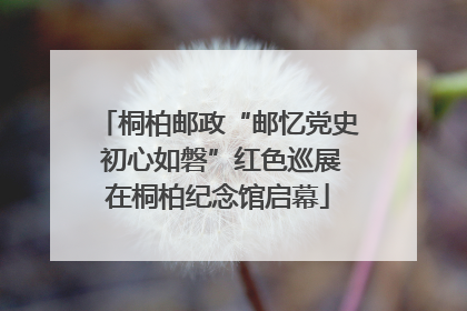 桐柏邮政“邮忆党史 初心如磐”红色巡展在桐柏纪念馆启幕