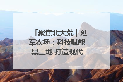 聚焦北大荒｜延军农场：科技赋能黑土地 打造现代农业“智慧芯”