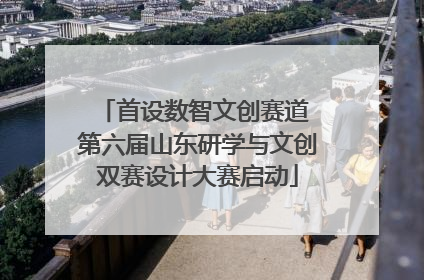 首设数智文创赛道 第六届山东研学与文创双赛设计大赛启动