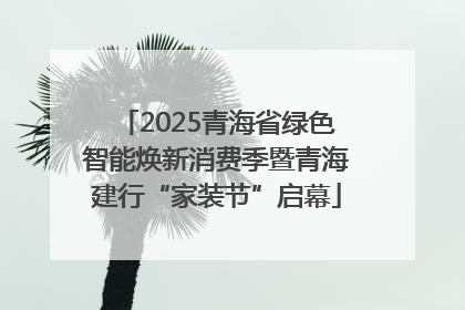 2025青海省绿色智能焕新消费季暨青海建行“家装节”启幕