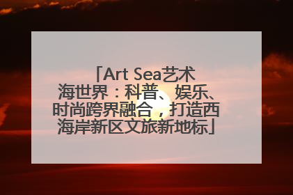 Art Sea艺术海世界：科普、娱乐、时尚跨界融合，打造西海岸新区文旅新地标