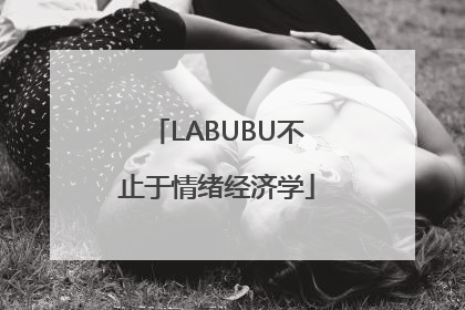 LABUBU不止于情绪经济学